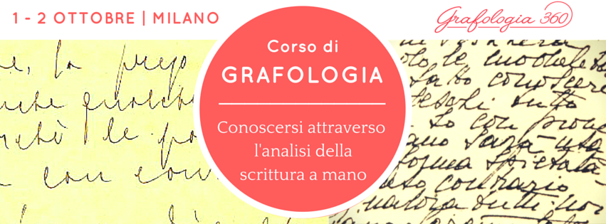 corso grafologia Milano