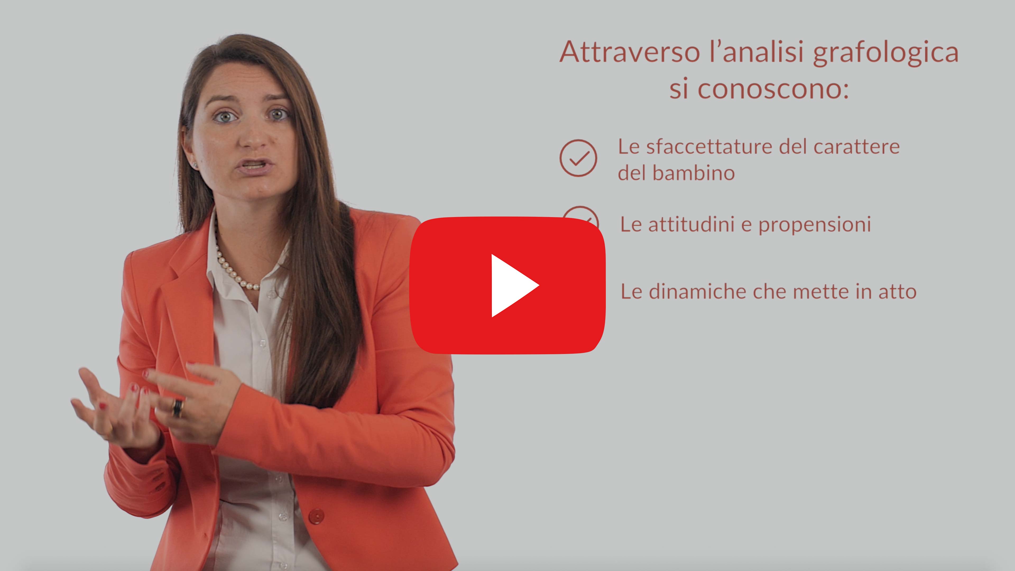 L’analisi grafologica per il bambino video Youtube Grafologia360