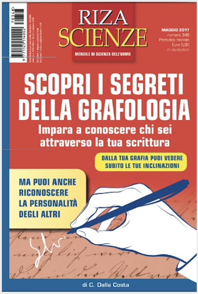 libro sulla grafologia di Grafologia360 e Riza scienze