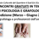 Ciclo conferenze di grafologia e psicologia, 3 edizione di Grafologia360
