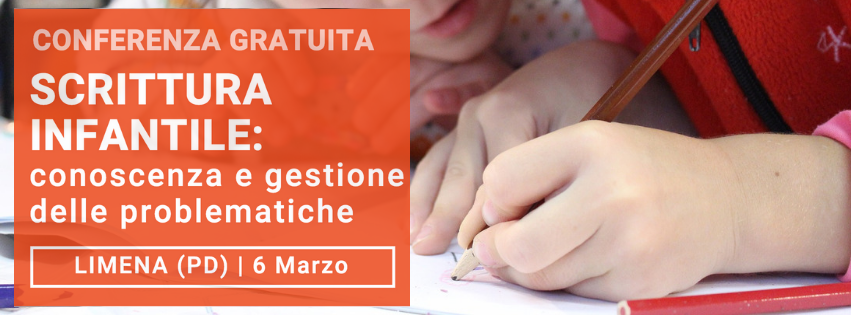 Conferenza scrittura infantile a Limena Padova di Grafologia360 