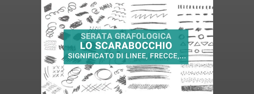 Scarabocchio linee, frecce nell'evento di grafologia di Grafologia360