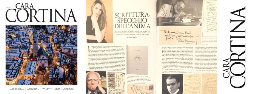 Cara Cortina intervista la grafologa Chiara Dalla Costa sulla scrittura di Moravia, hemingway e De Pisis